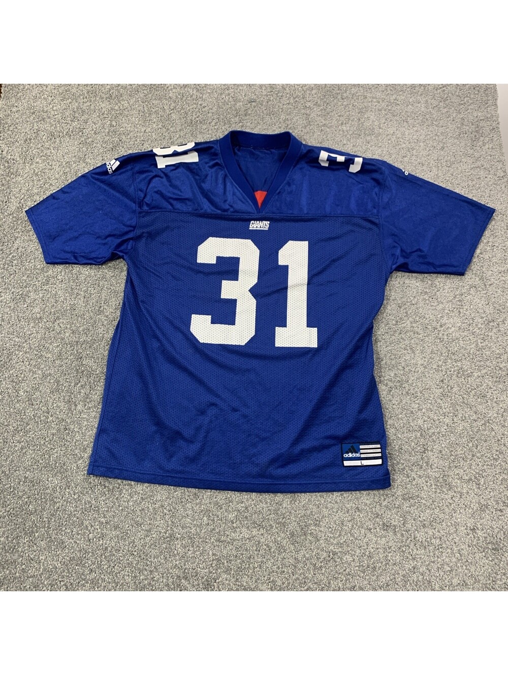 VTG Adidas Jason Sehorn #31 Giants Jersey Vintage 90s NFL
